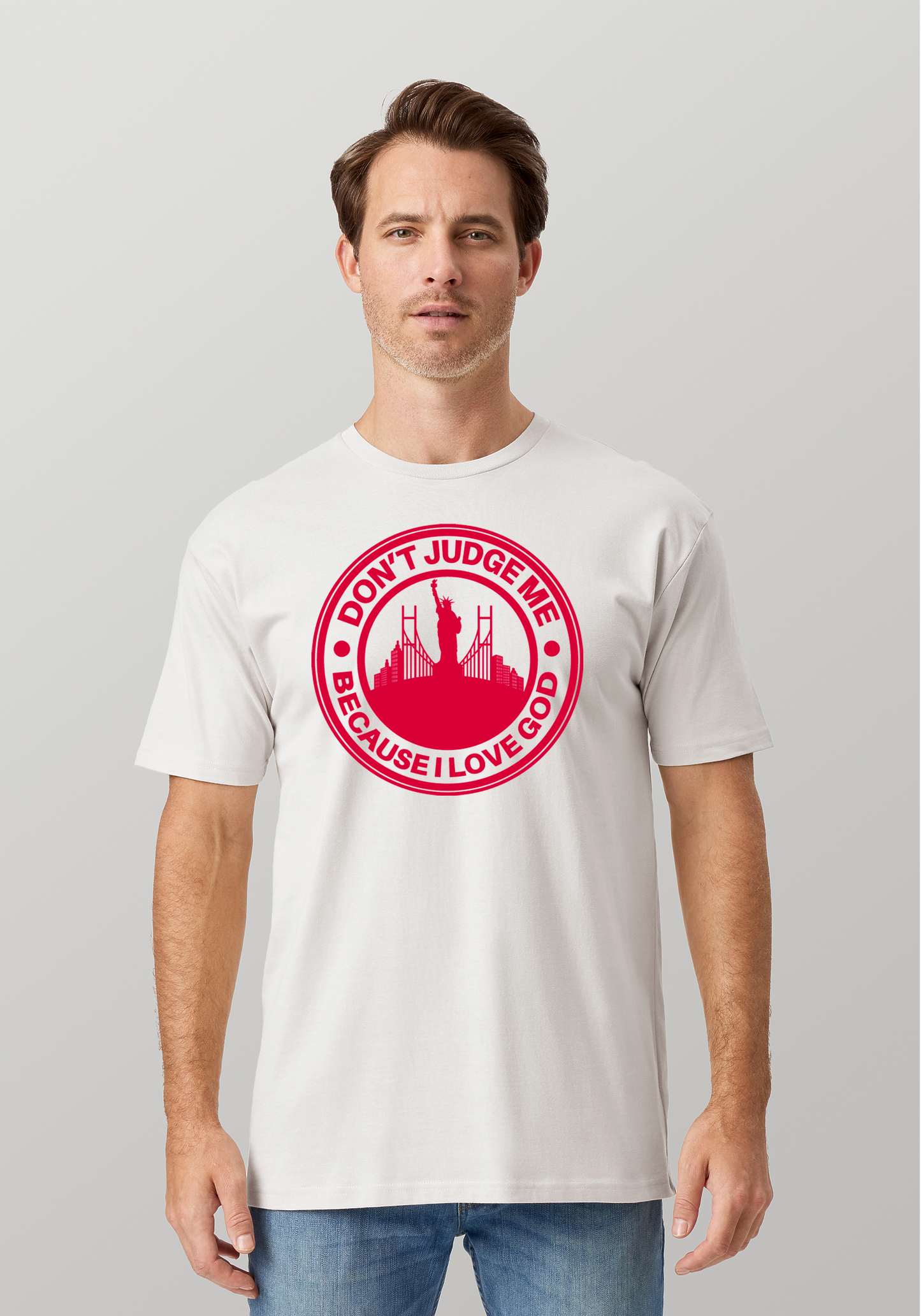White Unisex Faith T-Shirt - The City
