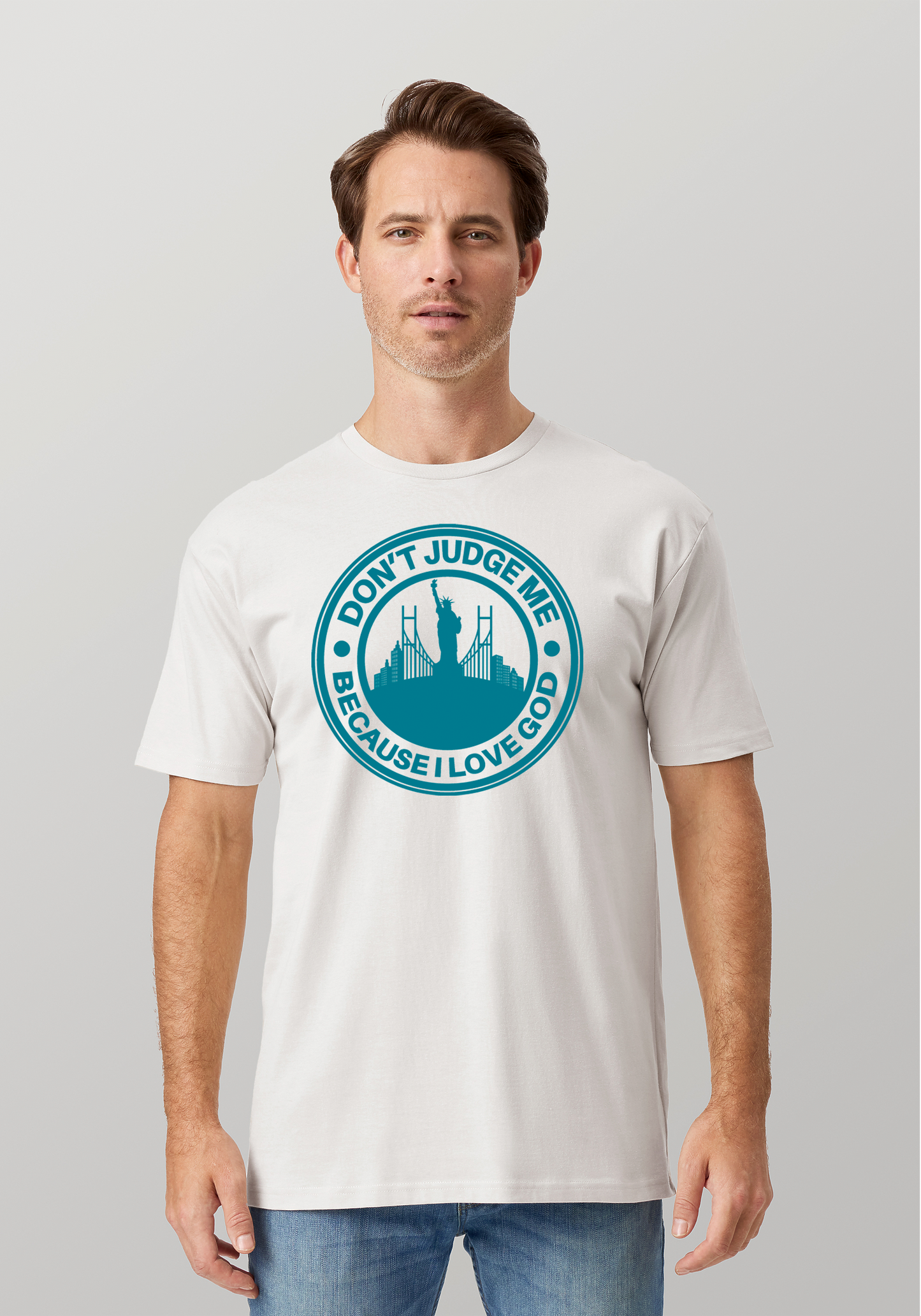 White Unisex Faith T-Shirt - The City