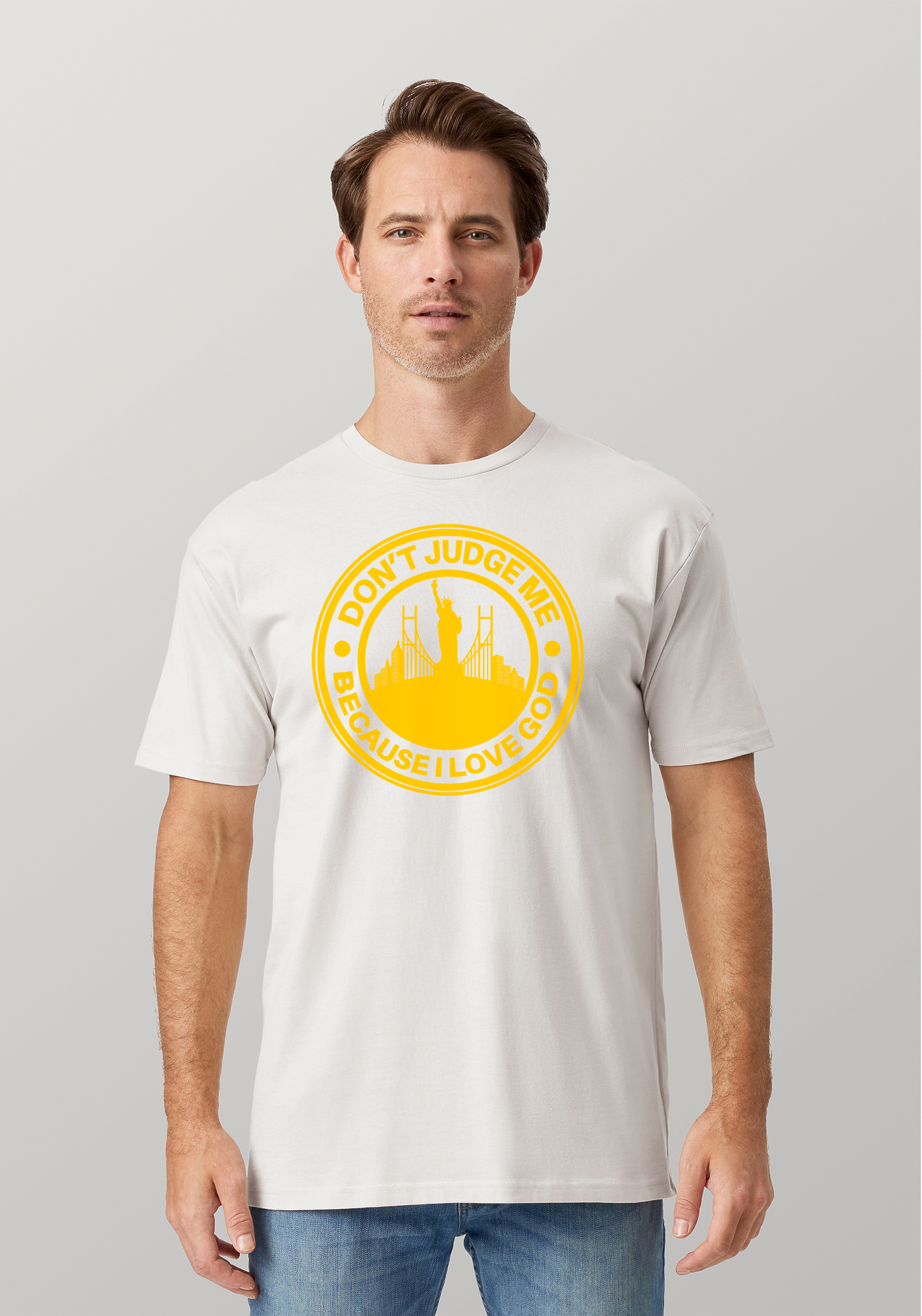 White Unisex Faith T-Shirt - The City