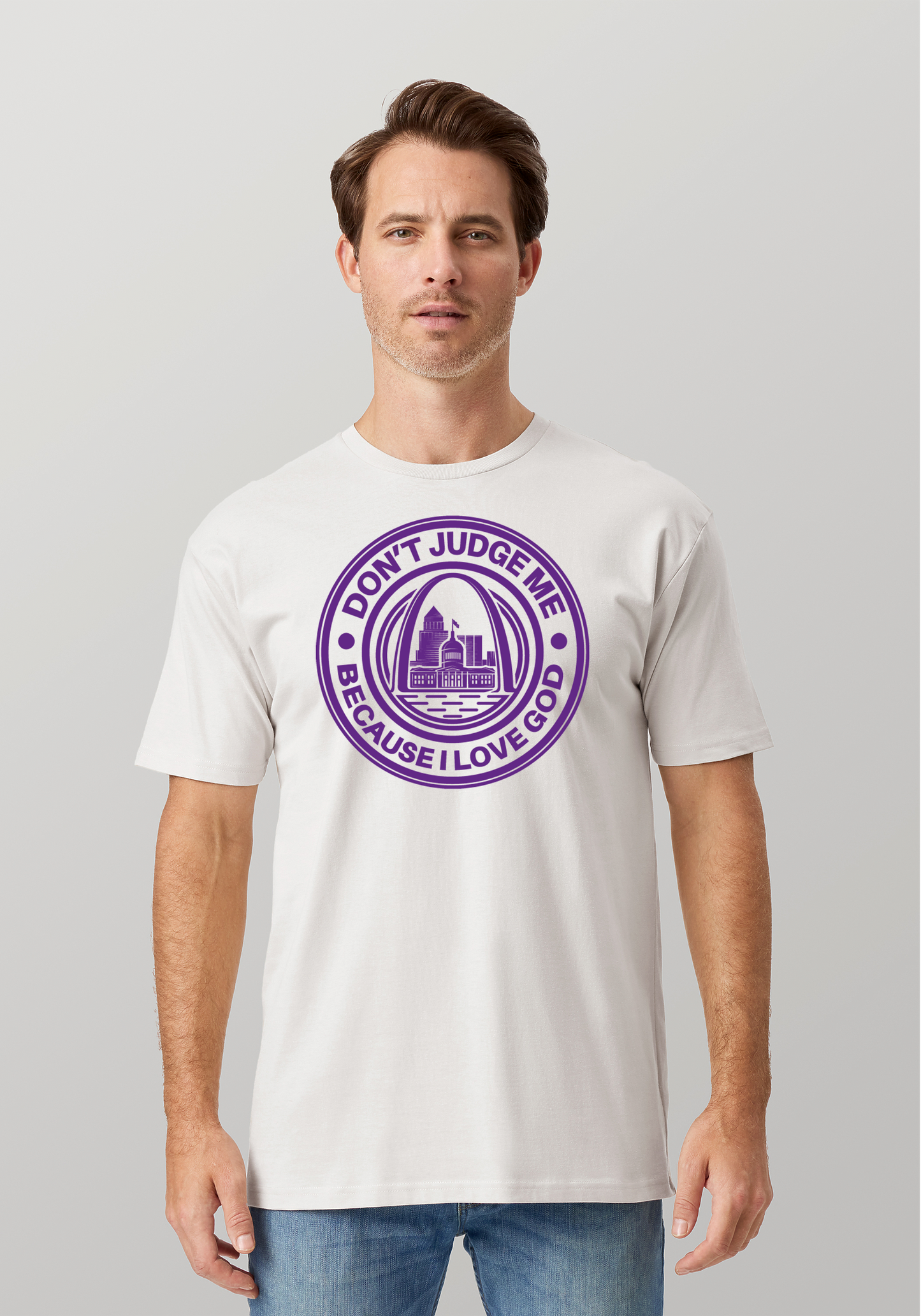 White Unisex Faith T-Shirt - The Lou