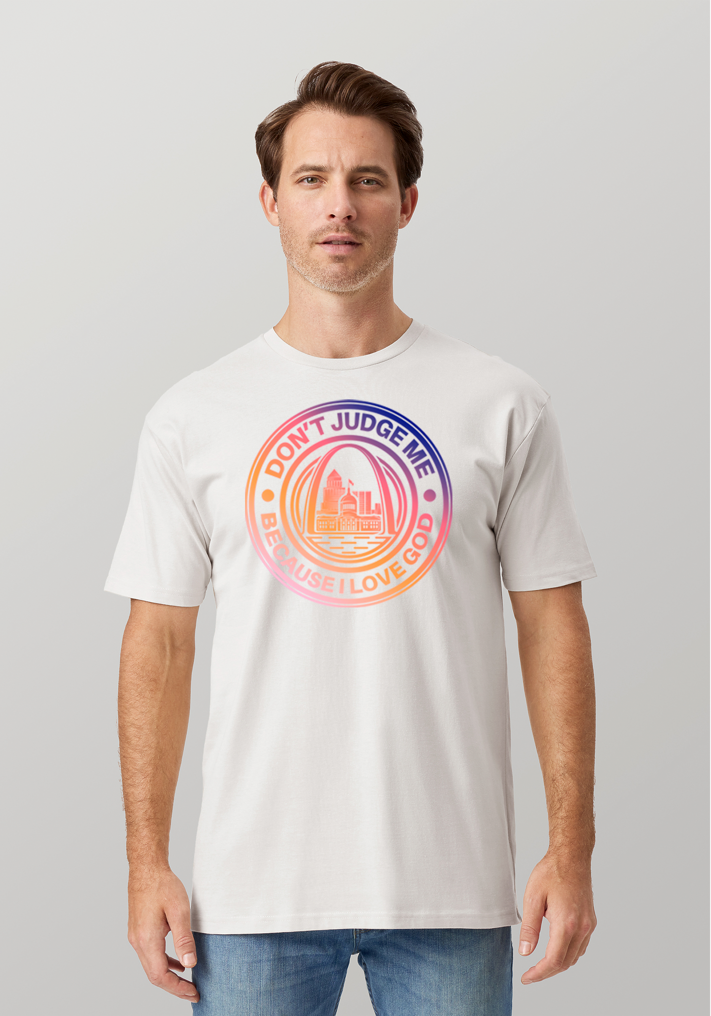White Unisex Faith T-Shirt - The Lou