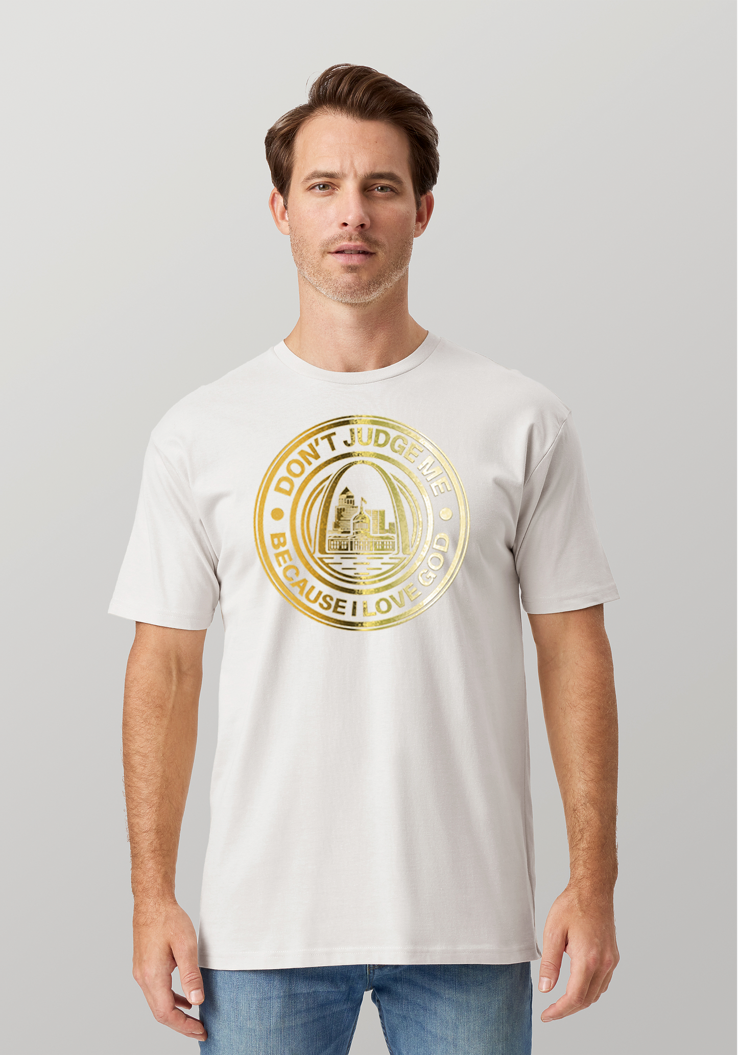 White Unisex Faith T-Shirt - The Lou