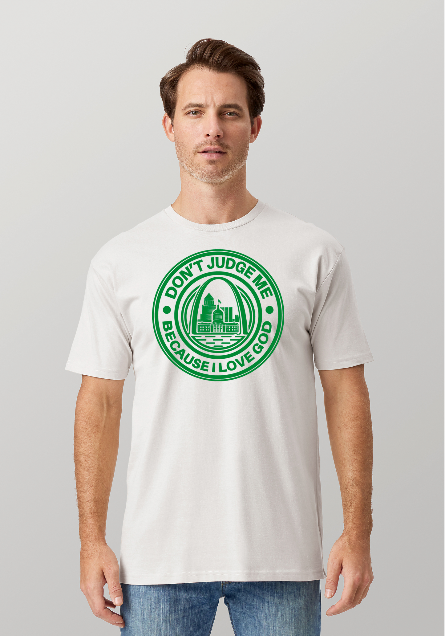 White Unisex Faith T-Shirt - The Lou