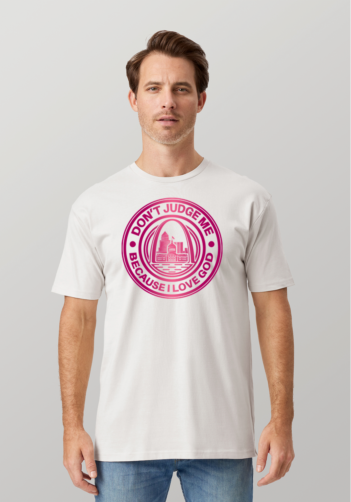 White Unisex Faith T-Shirt - The Lou