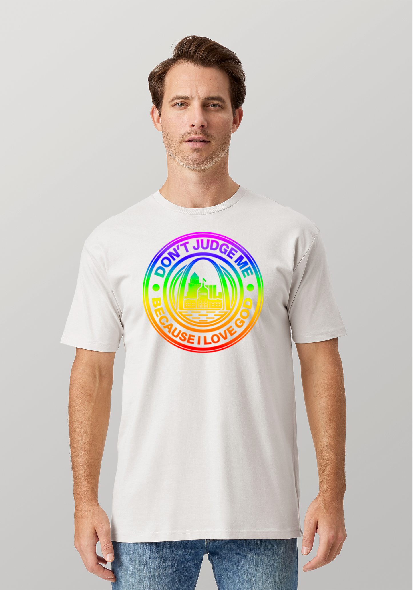 White Unisex Faith T-Shirt - The Lou