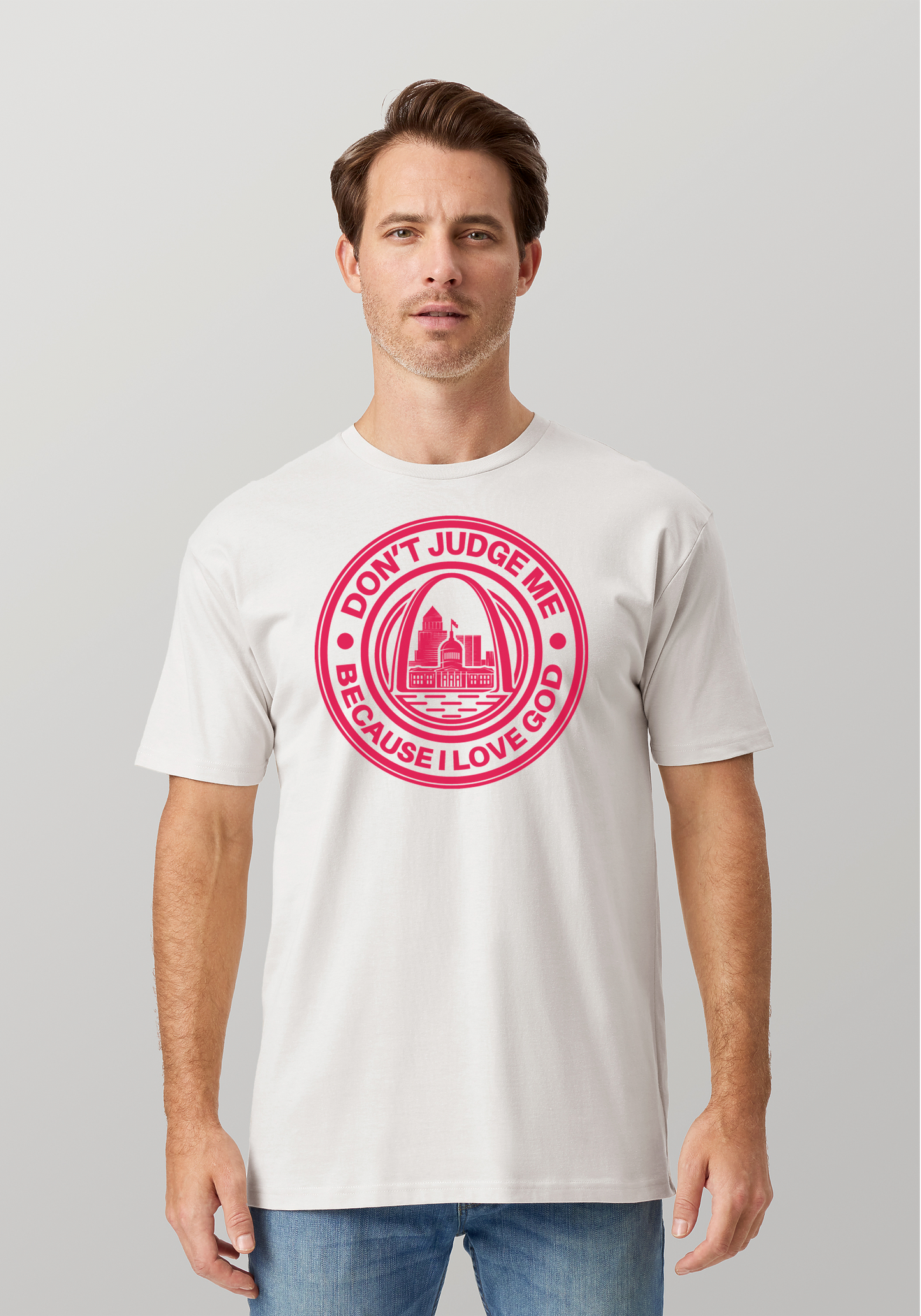 White Unisex Faith T-Shirt - The Lou