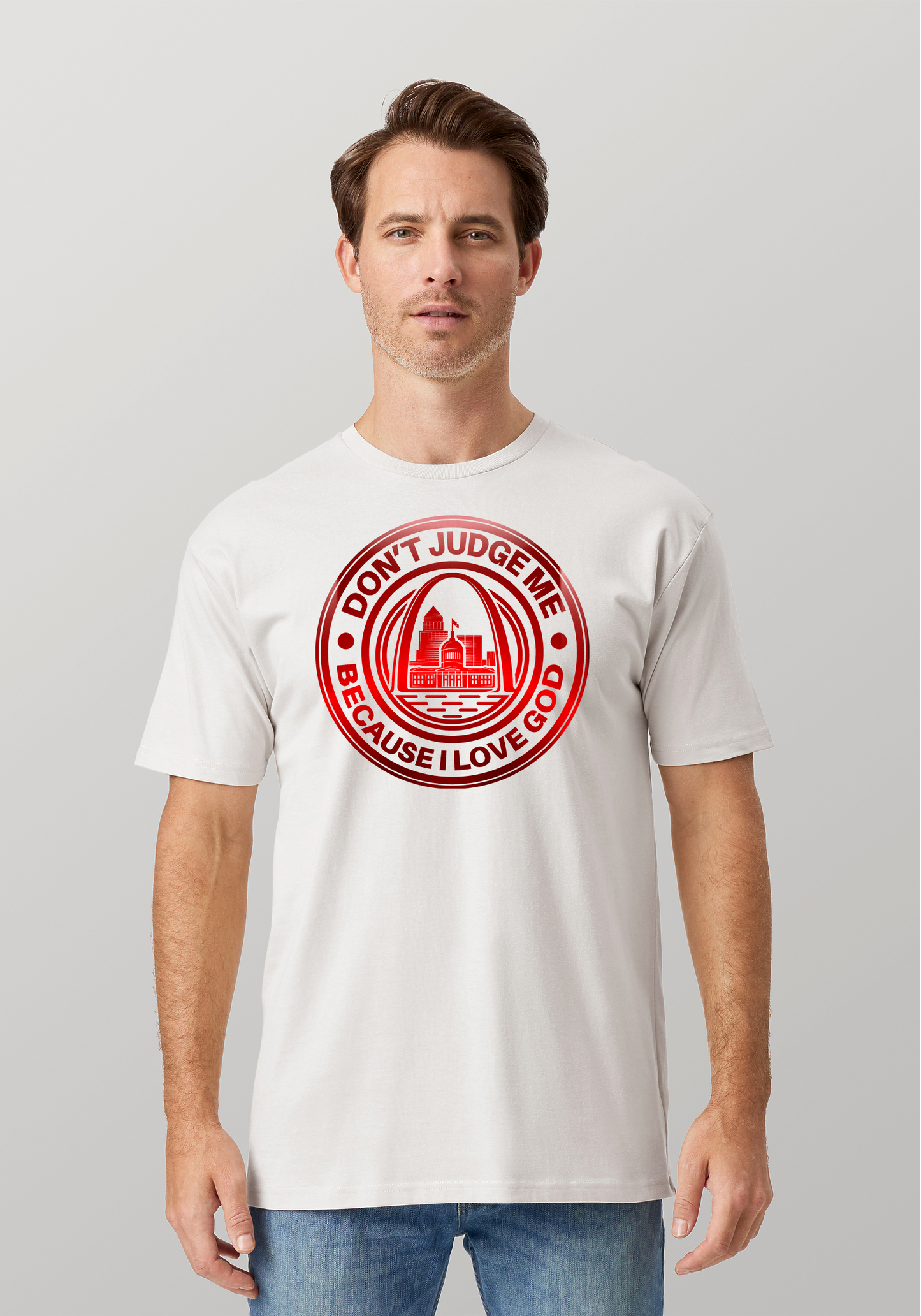 White Unisex Faith T-Shirt - The Lou