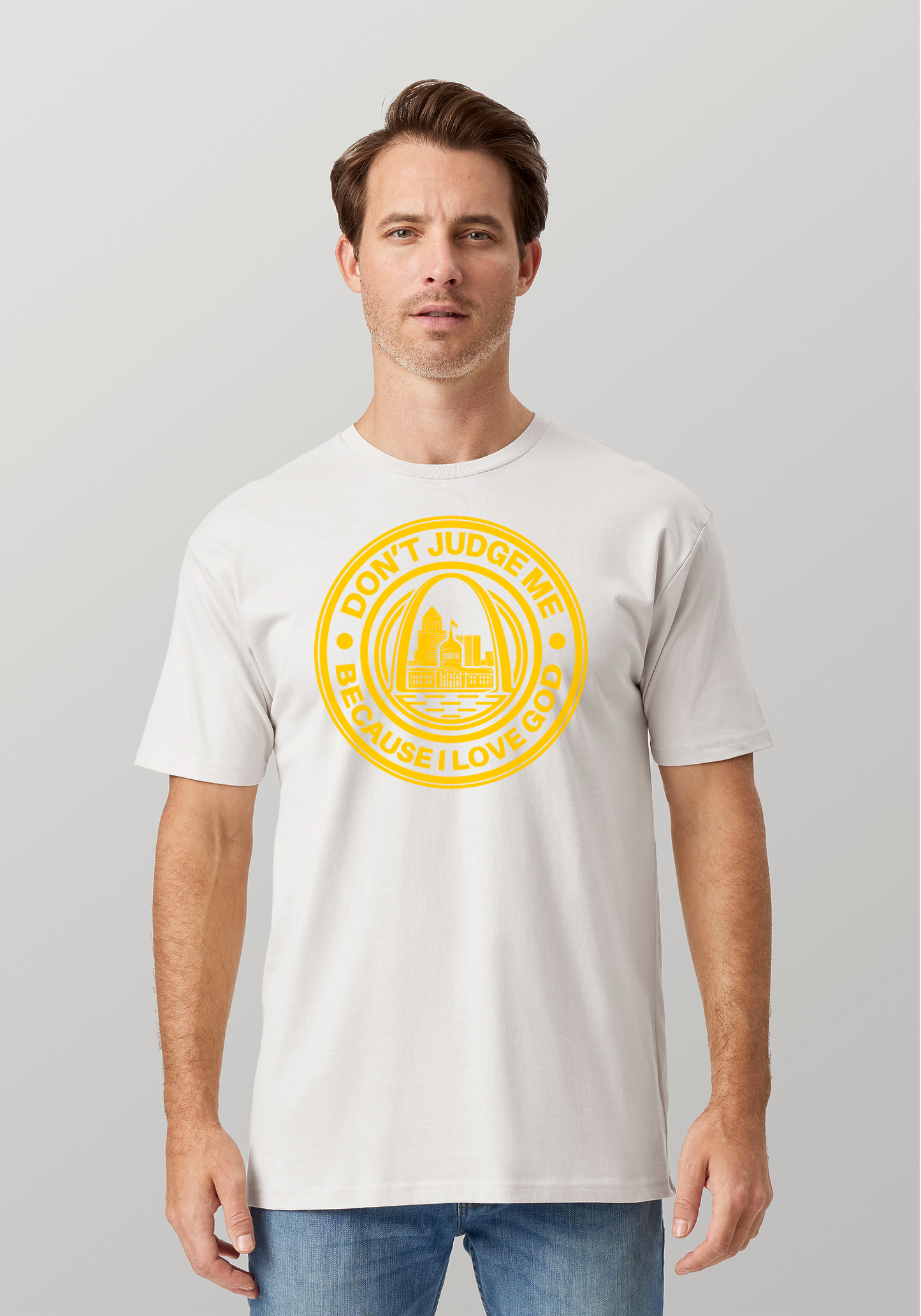 White Unisex Faith T-Shirt - The Lou