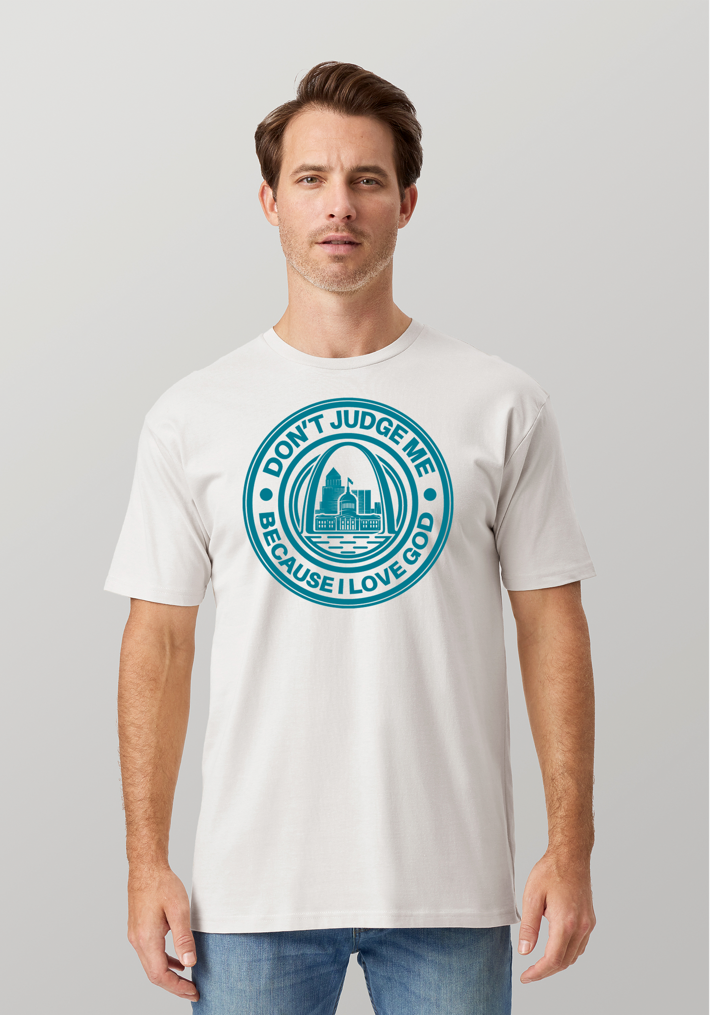 White Unisex Faith T-Shirt - The Lou