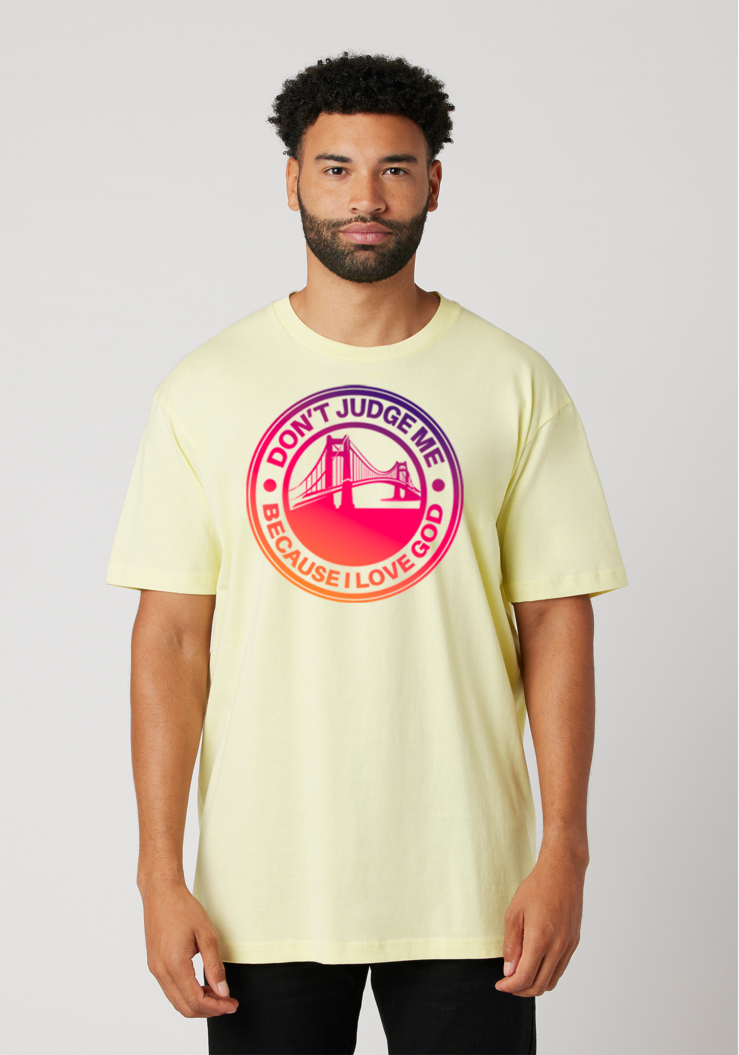 Yellow Unisex Faith T-Shirt - The Bay