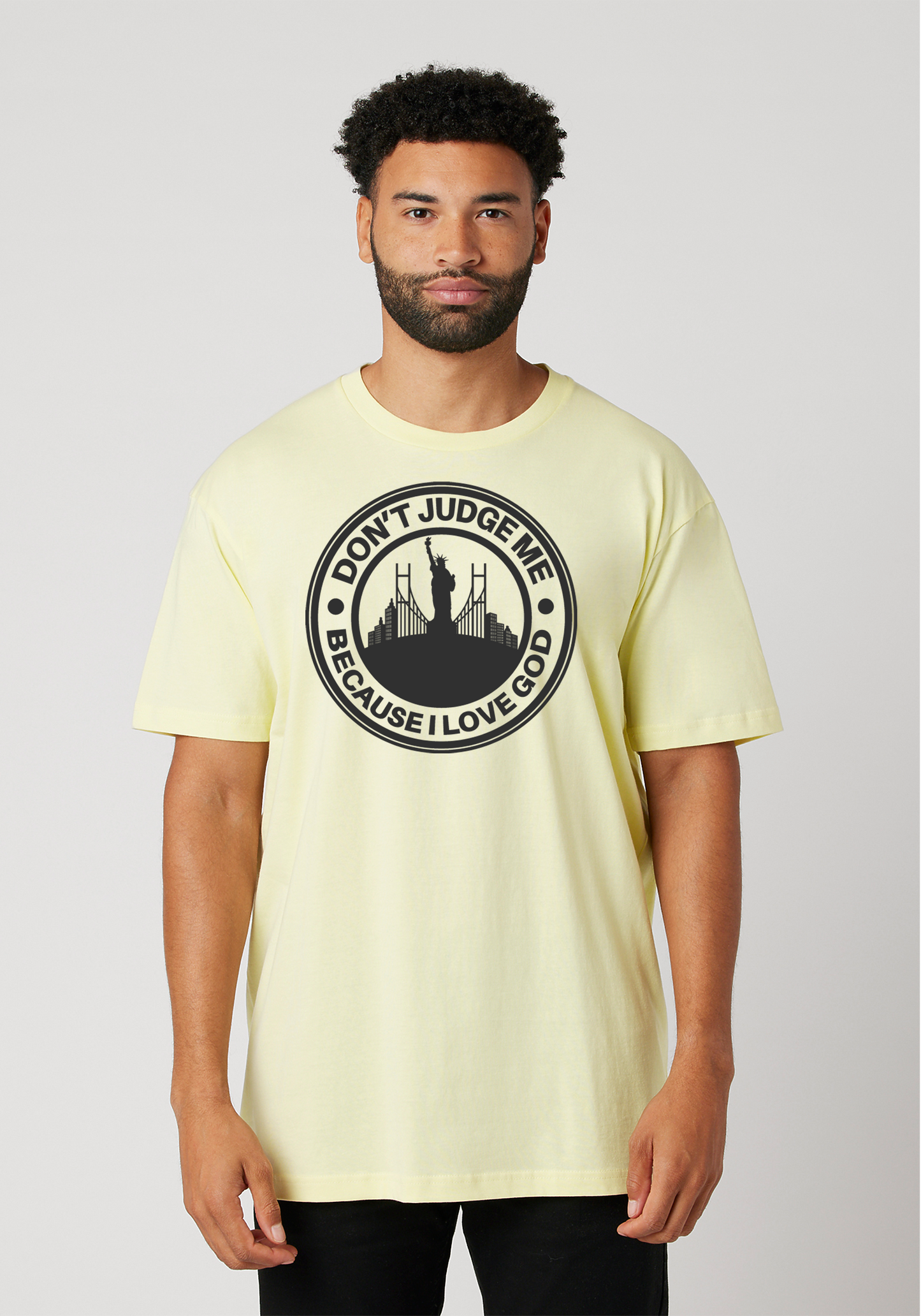 Yellow Unisex Faith T-Shirt - The City