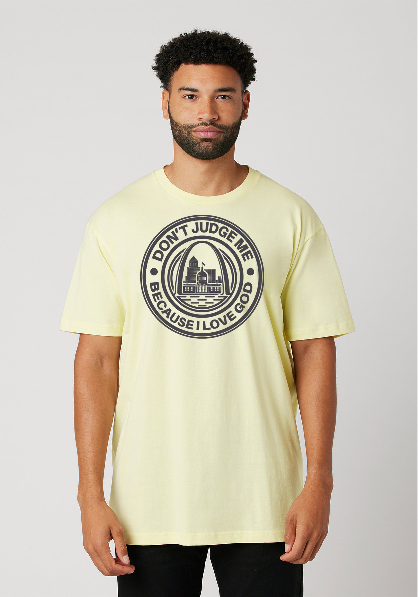 Yellow Unisex Faith T-Shirt - The Lou