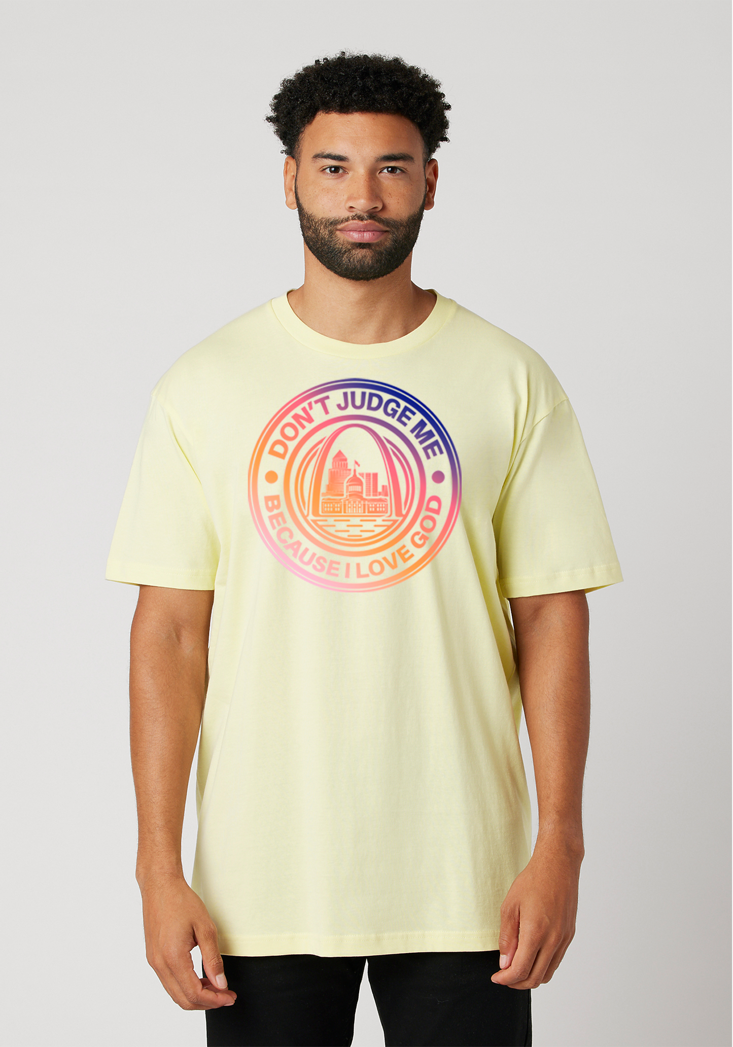Yellow Unisex Faith T-Shirt - The Lou