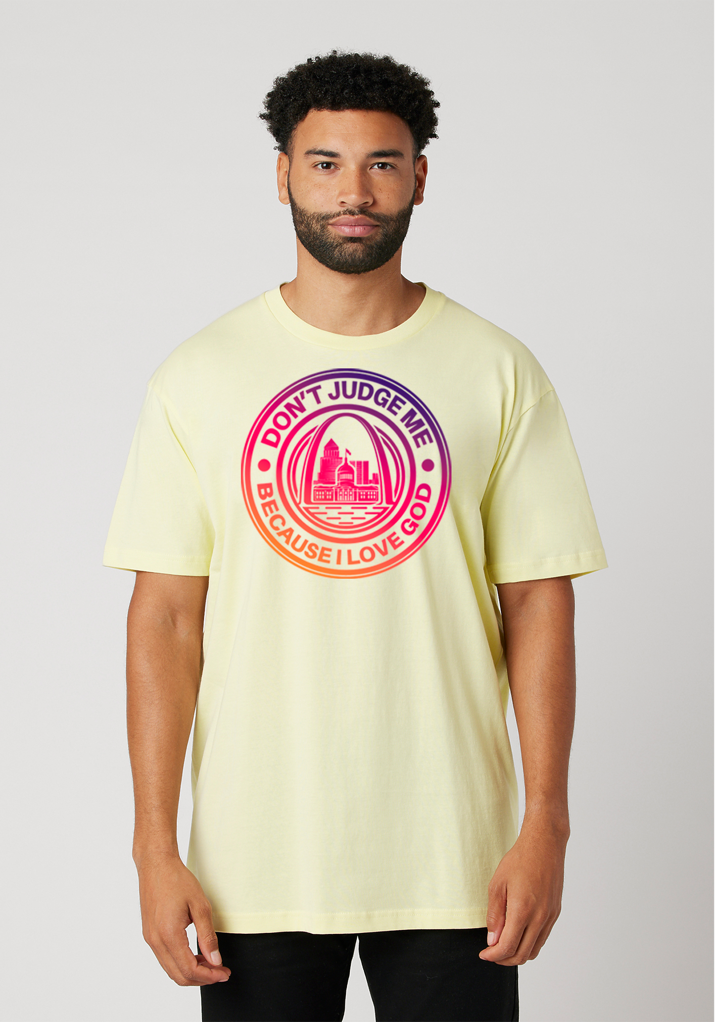 Yellow Unisex Faith T-Shirt - The Lou