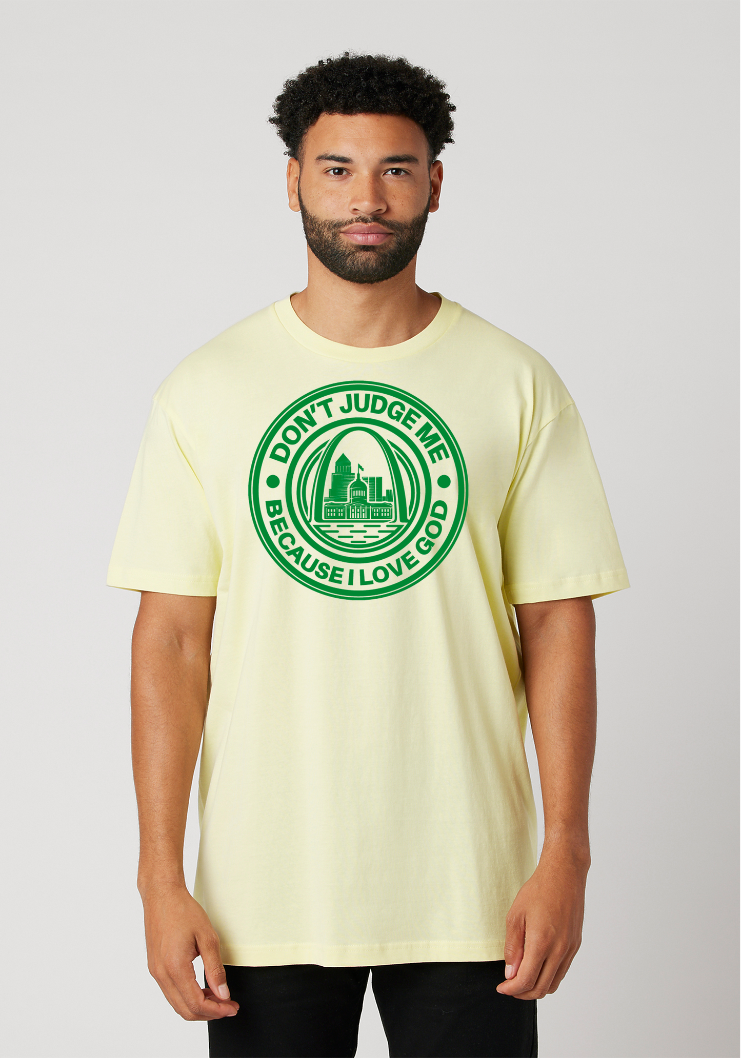 Yellow Unisex Faith T-Shirt - The Lou