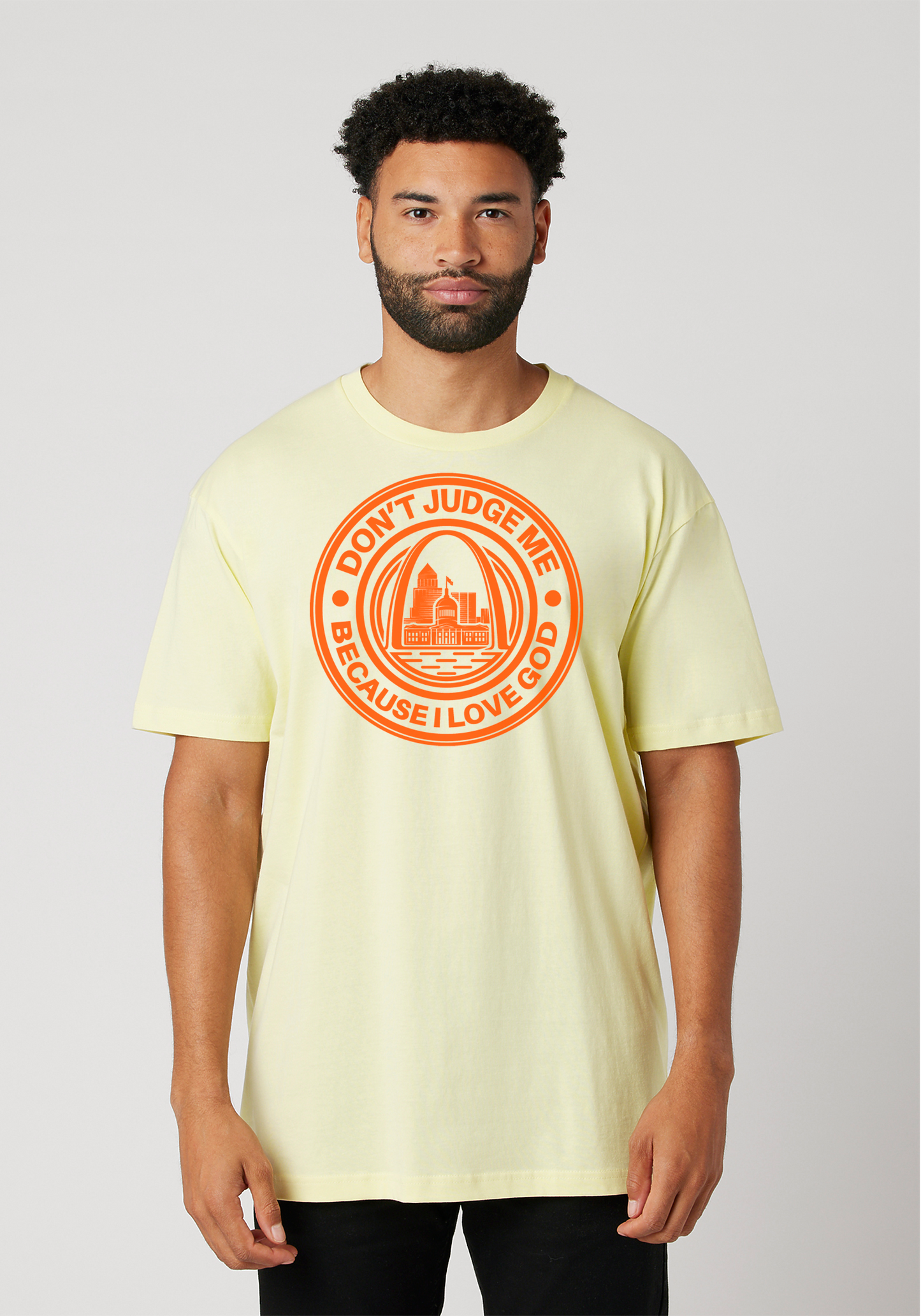 Yellow Unisex Faith T-Shirt - The Lou