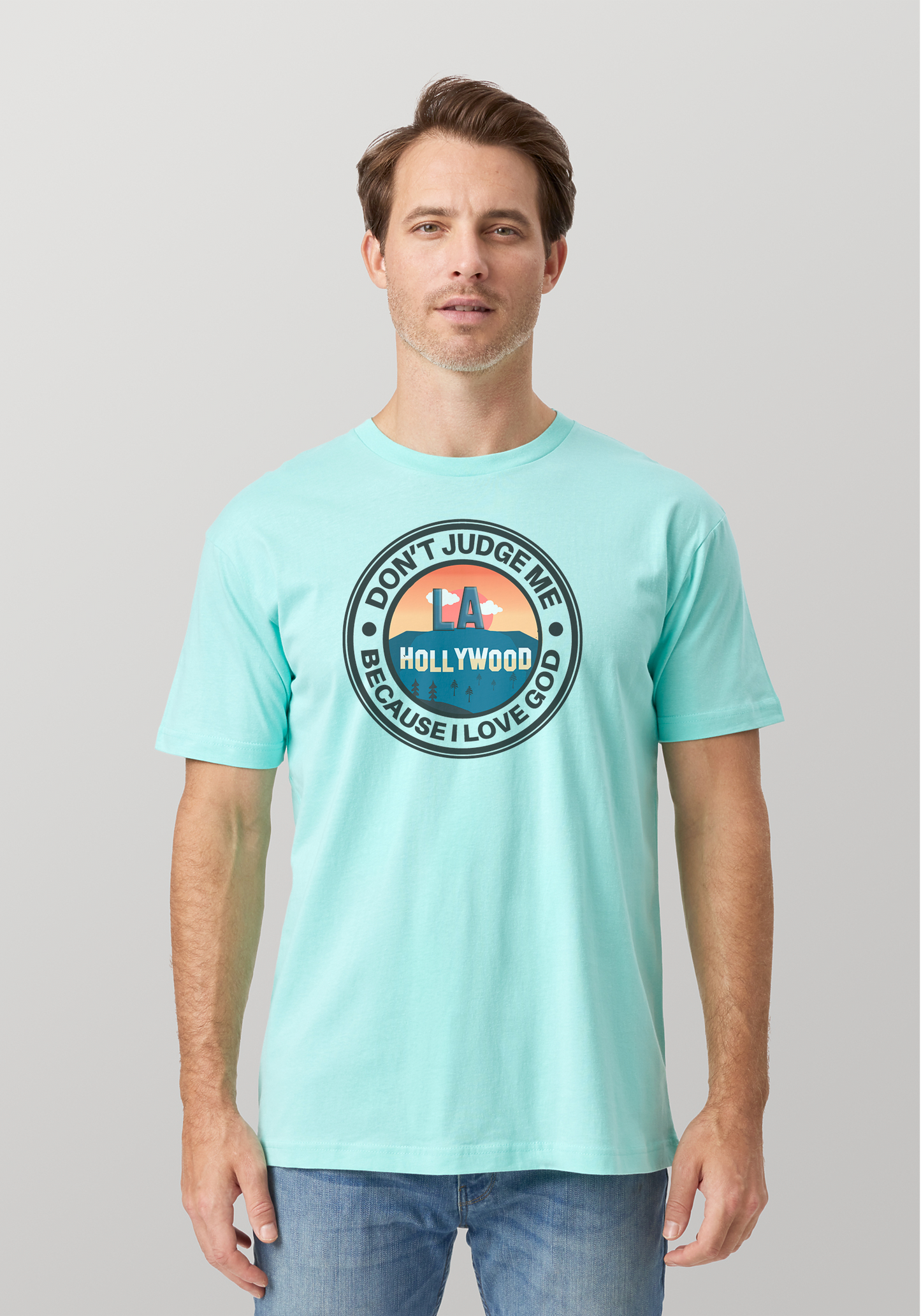 Mint Green - Unisex Faith Tee – Hollywood