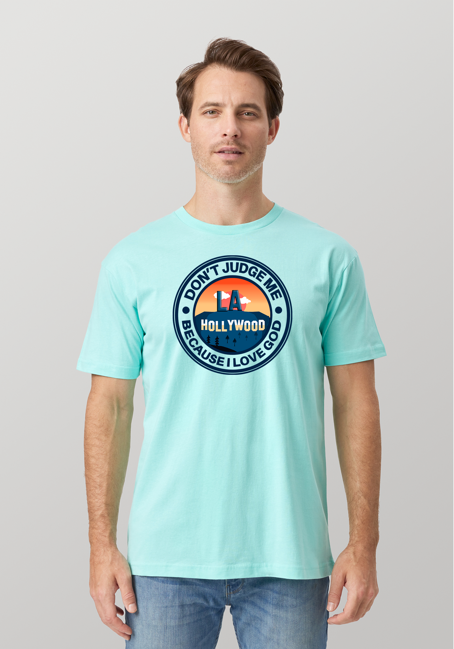Mint Green - Unisex Faith Tee – Hollywood