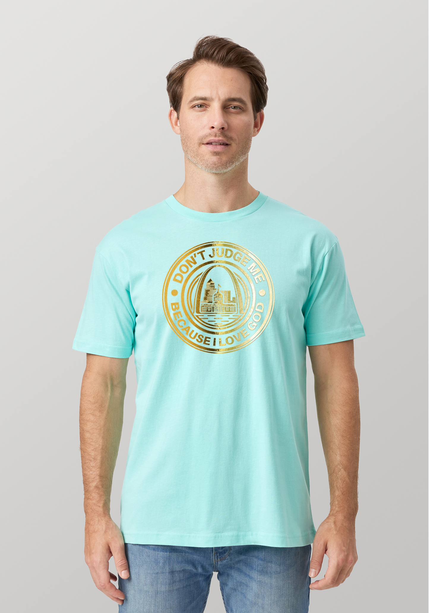 Mint Green - Unisex Faith Tee – The Lou