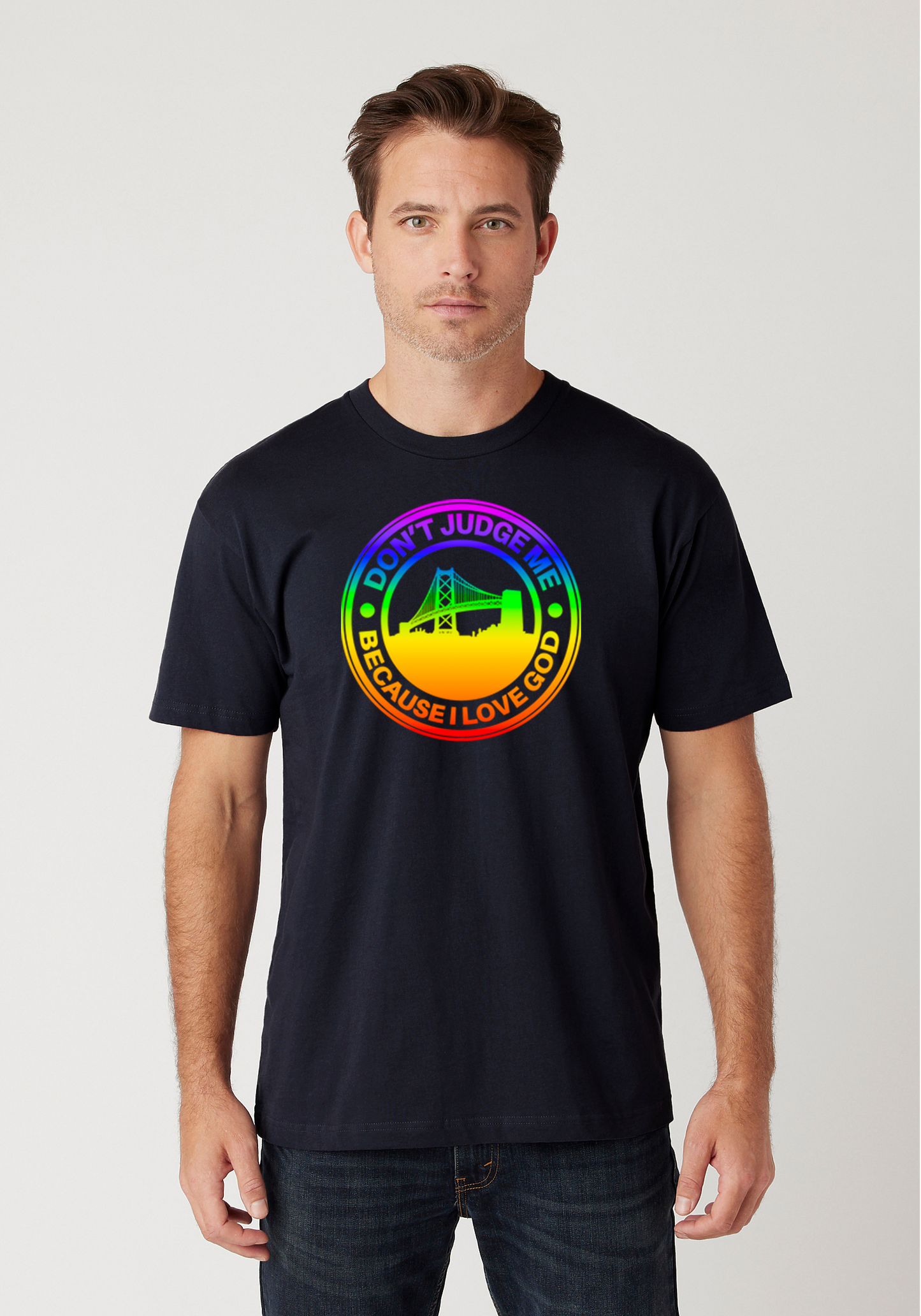 Navy - Unisex Faith Tee – The Town