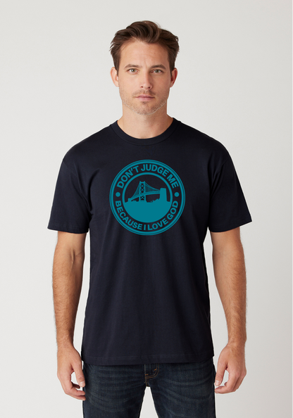 Navy - Unisex Faith Tee – The Town