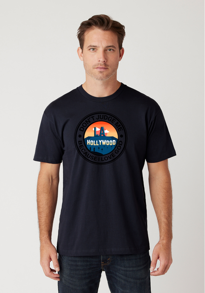 Navy - Unisex Faith Tee – Hollywood