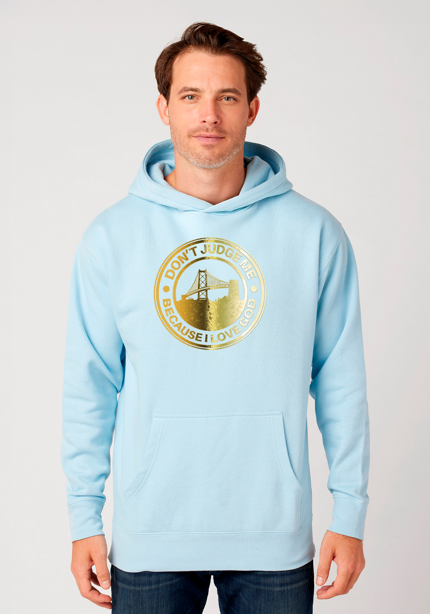 Sky Blue - Unisex Faith Hoodie – The Town
