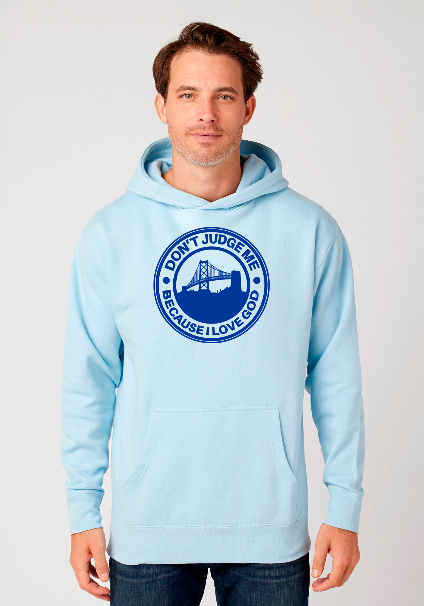 Sky Blue - Unisex Faith Hoodie – The Town