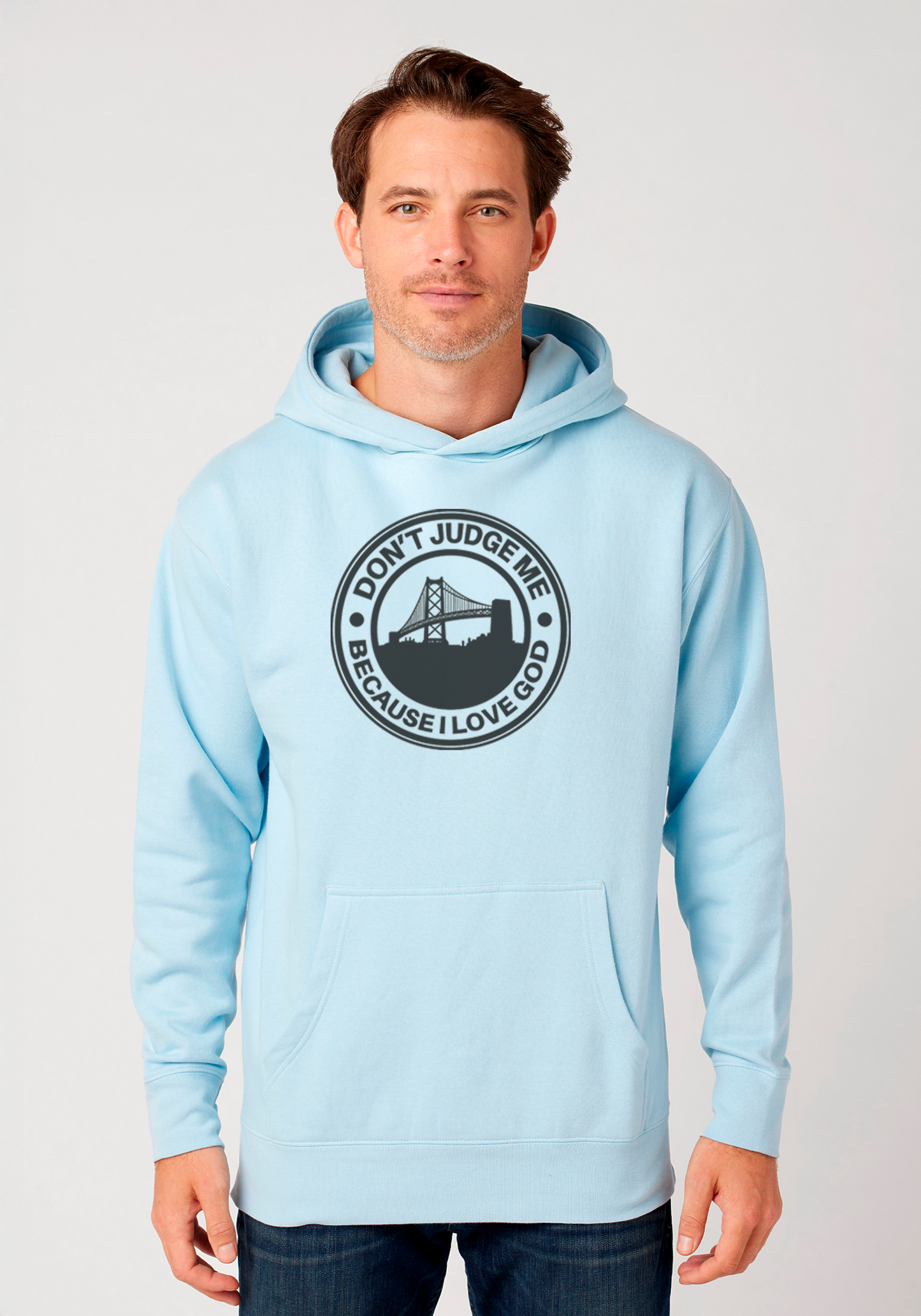 Sky Blue - Unisex Faith Hoodie – The Town