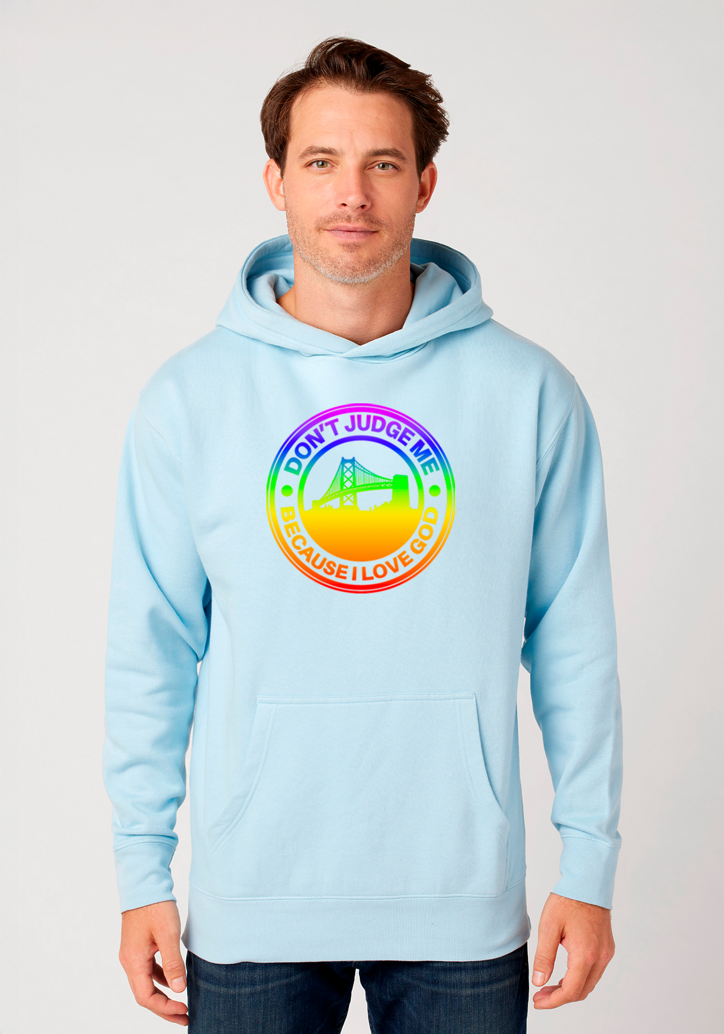 Sky Blue - Unisex Faith Hoodie – The Town