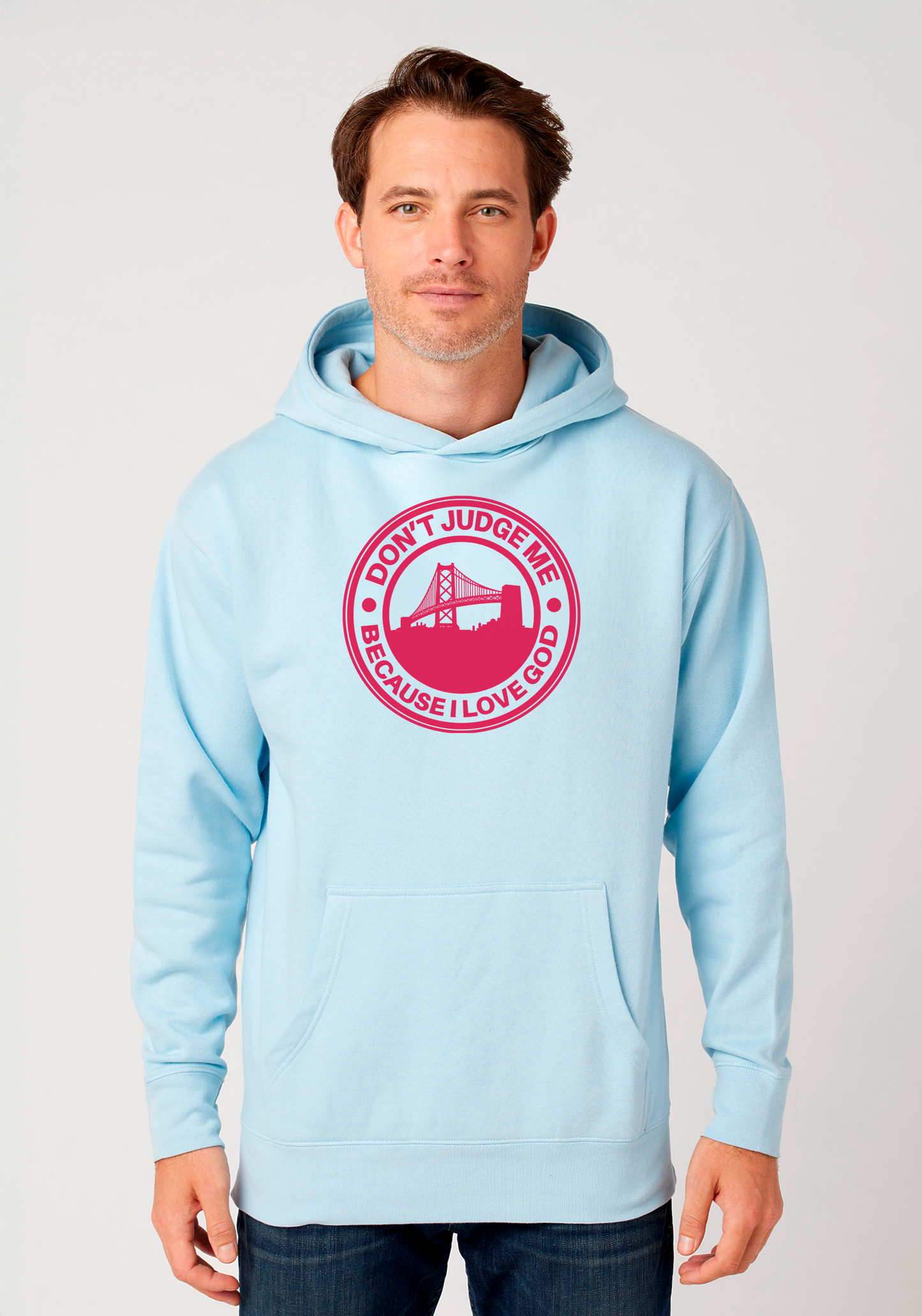 Sky Blue - Unisex Faith Hoodie – The Town