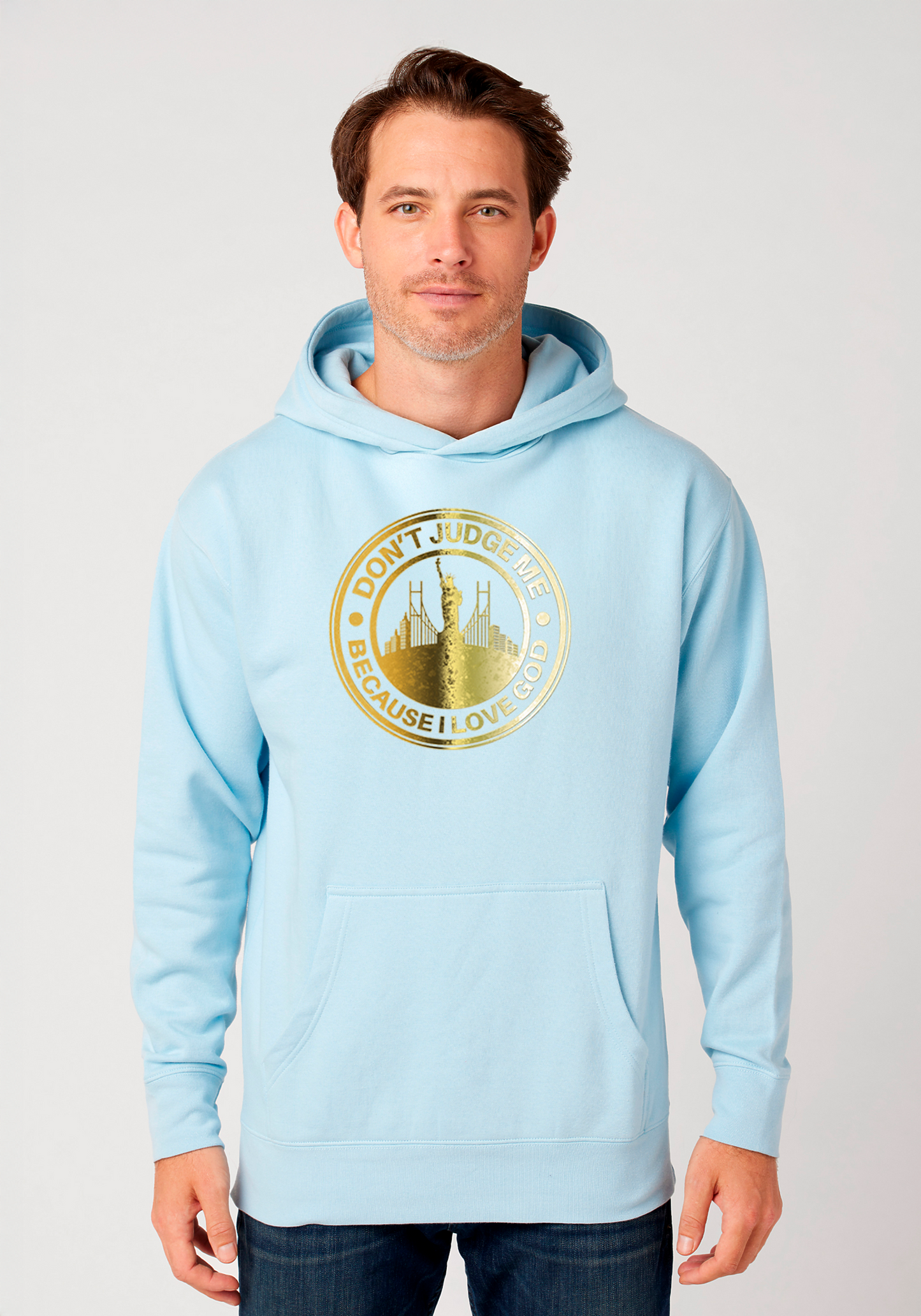 Sky Blue - Unisex Faith Hoodie – The City (NYC)