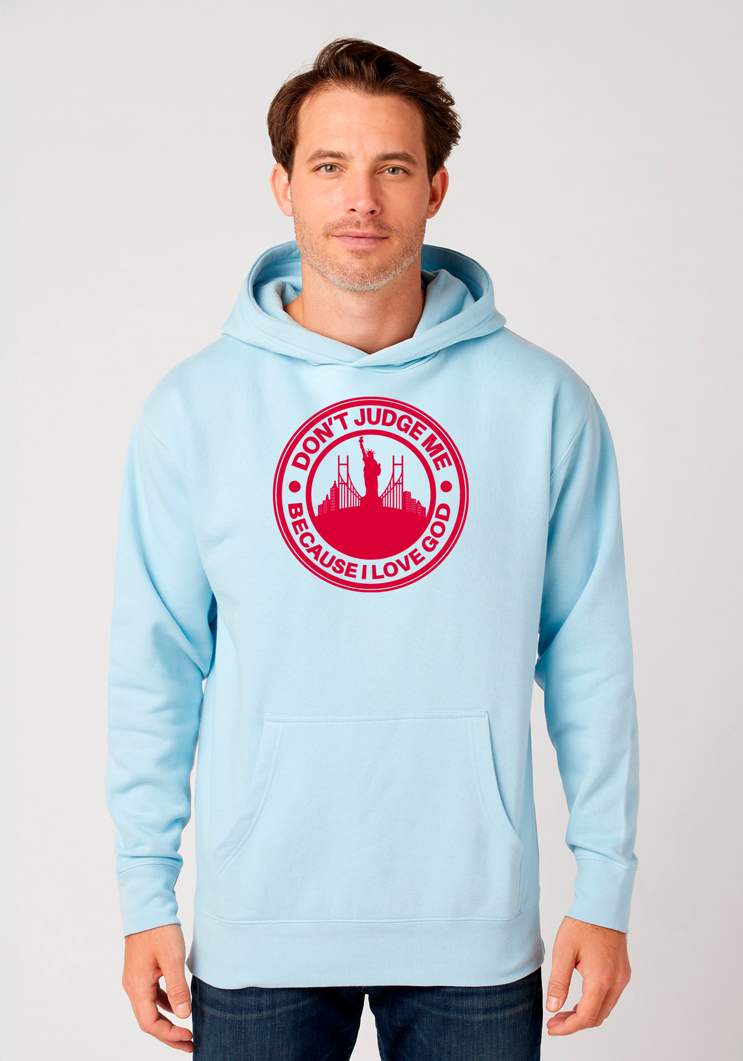 Sky Blue - Unisex Faith Hoodie – The City (NYC)