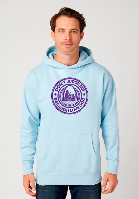 Sky Blue - Unisex Faith Hoodie – The Lou