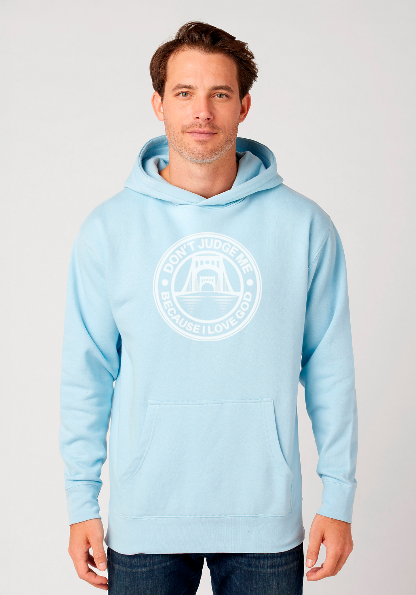 Sky Blue - Unisex Faith Hoodie – The Capital