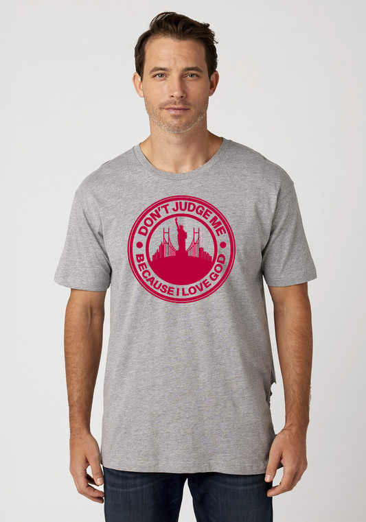 Heather Gray Unisex Faith T-Shirt - The City