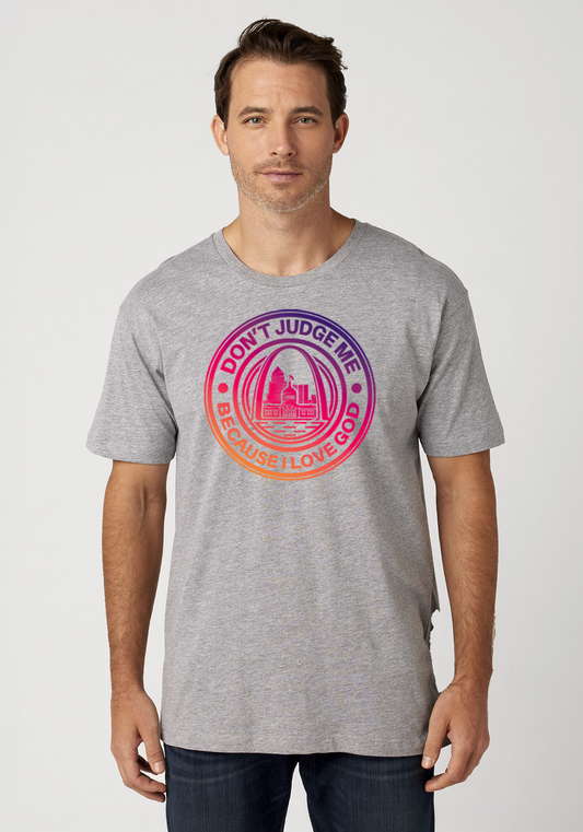 Heather Gray Unisex Faith T-Shirt - The Lou