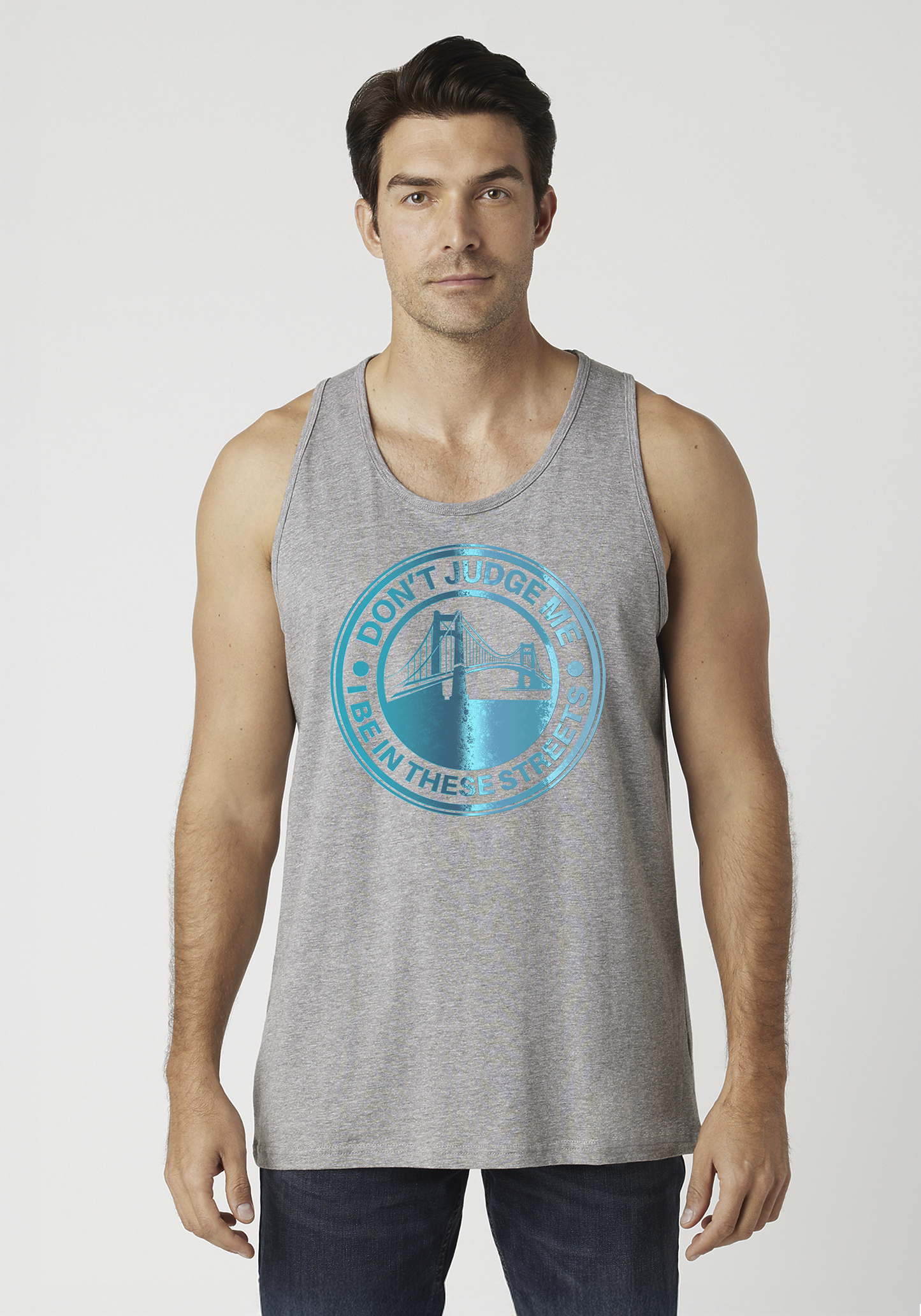 Heather Gray Men's Tank Top - The Bay
