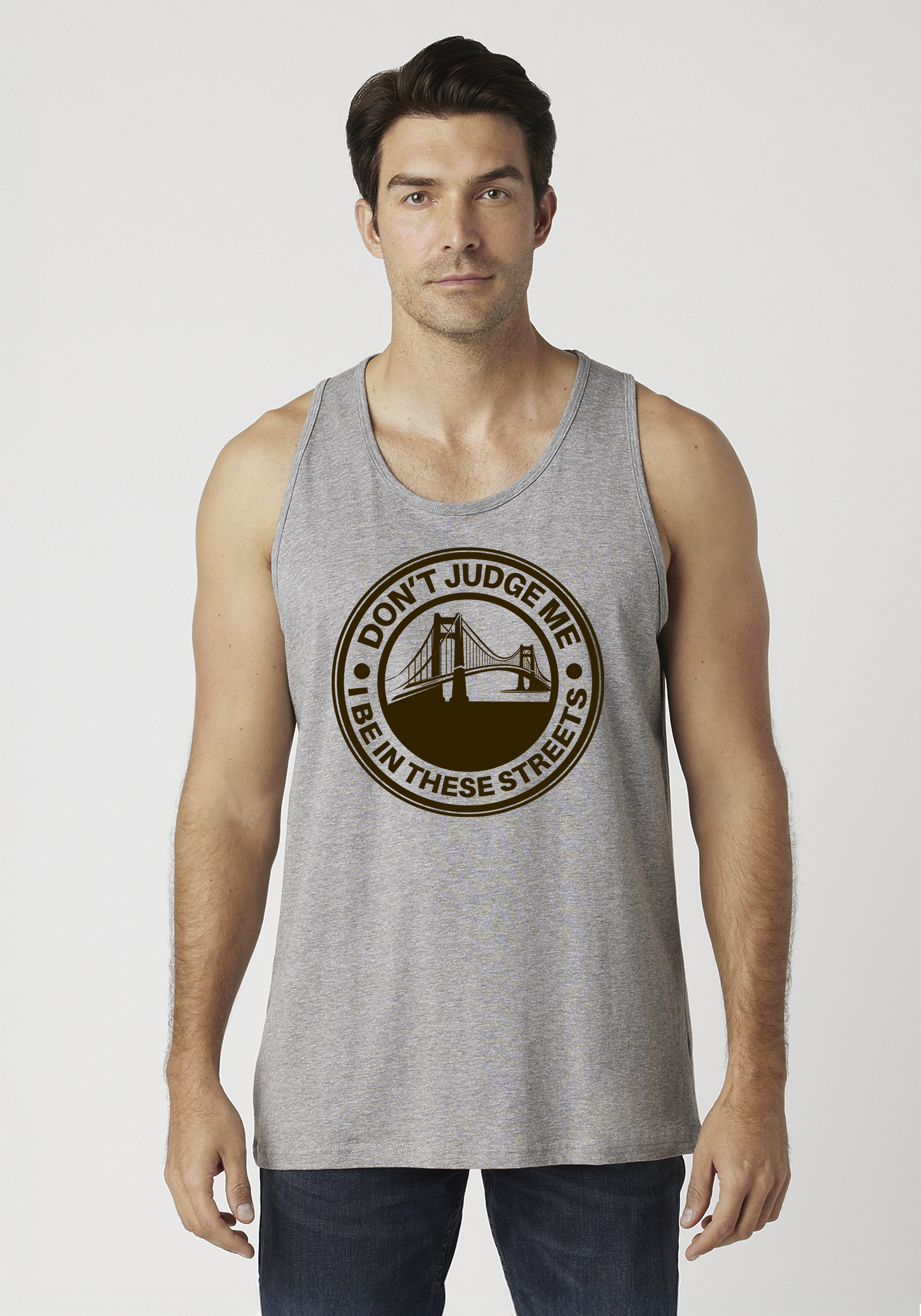 Heather Gray Men's Tank Top - The Bay