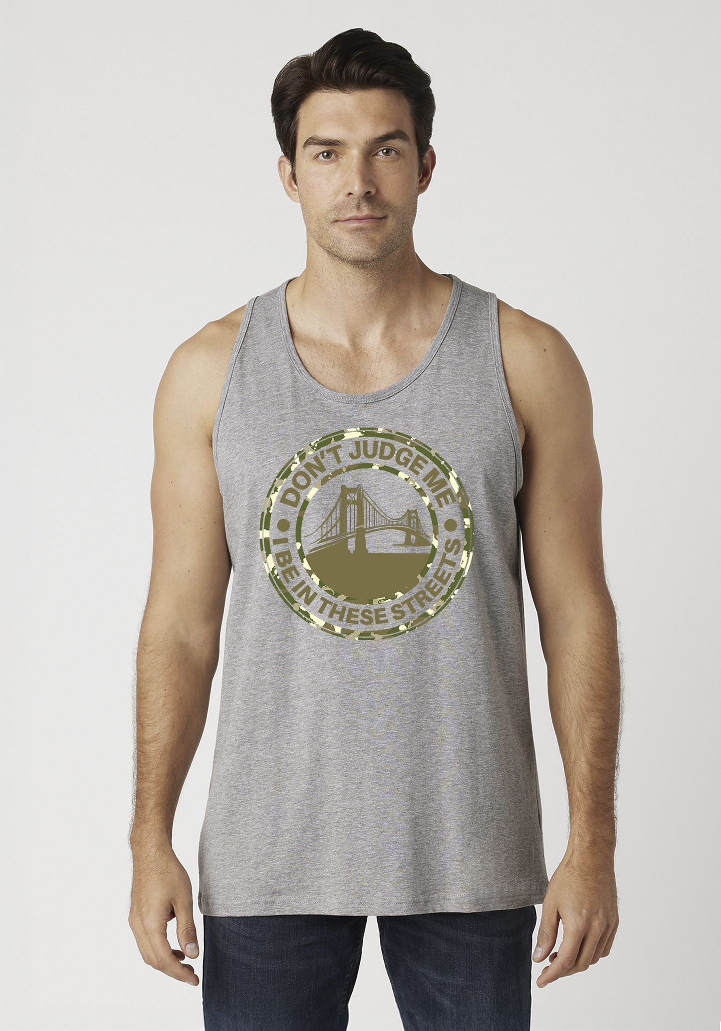 Heather Gray Men's Tank Top - The Bay