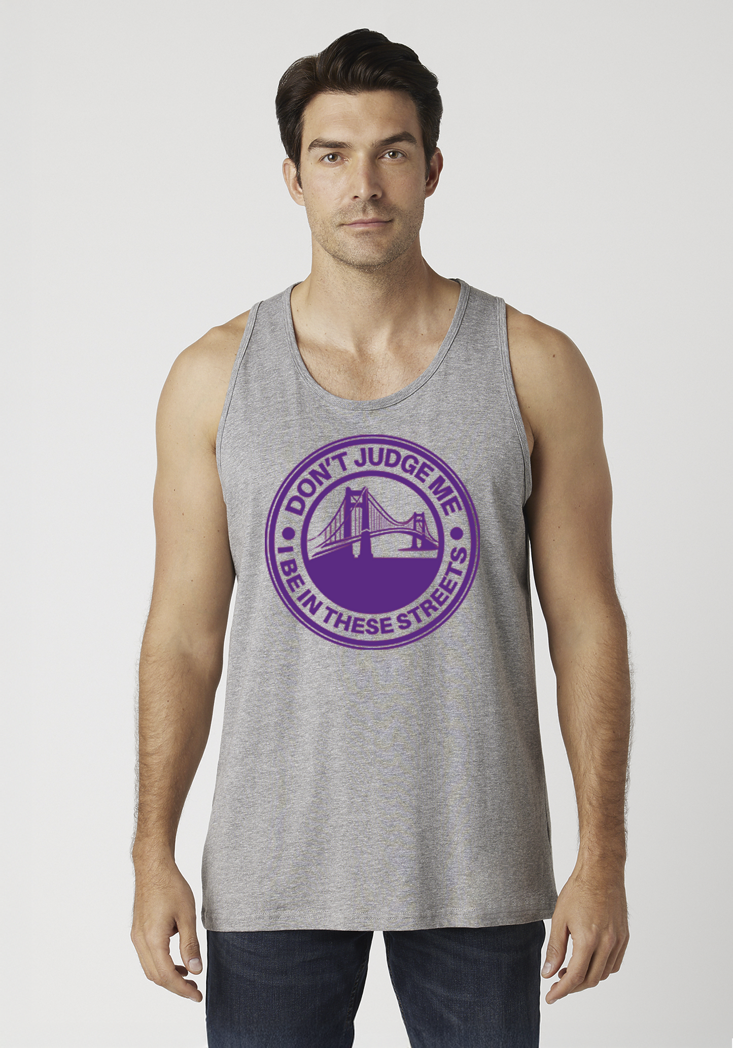 Heather Gray Men's Tank Top - The Bay