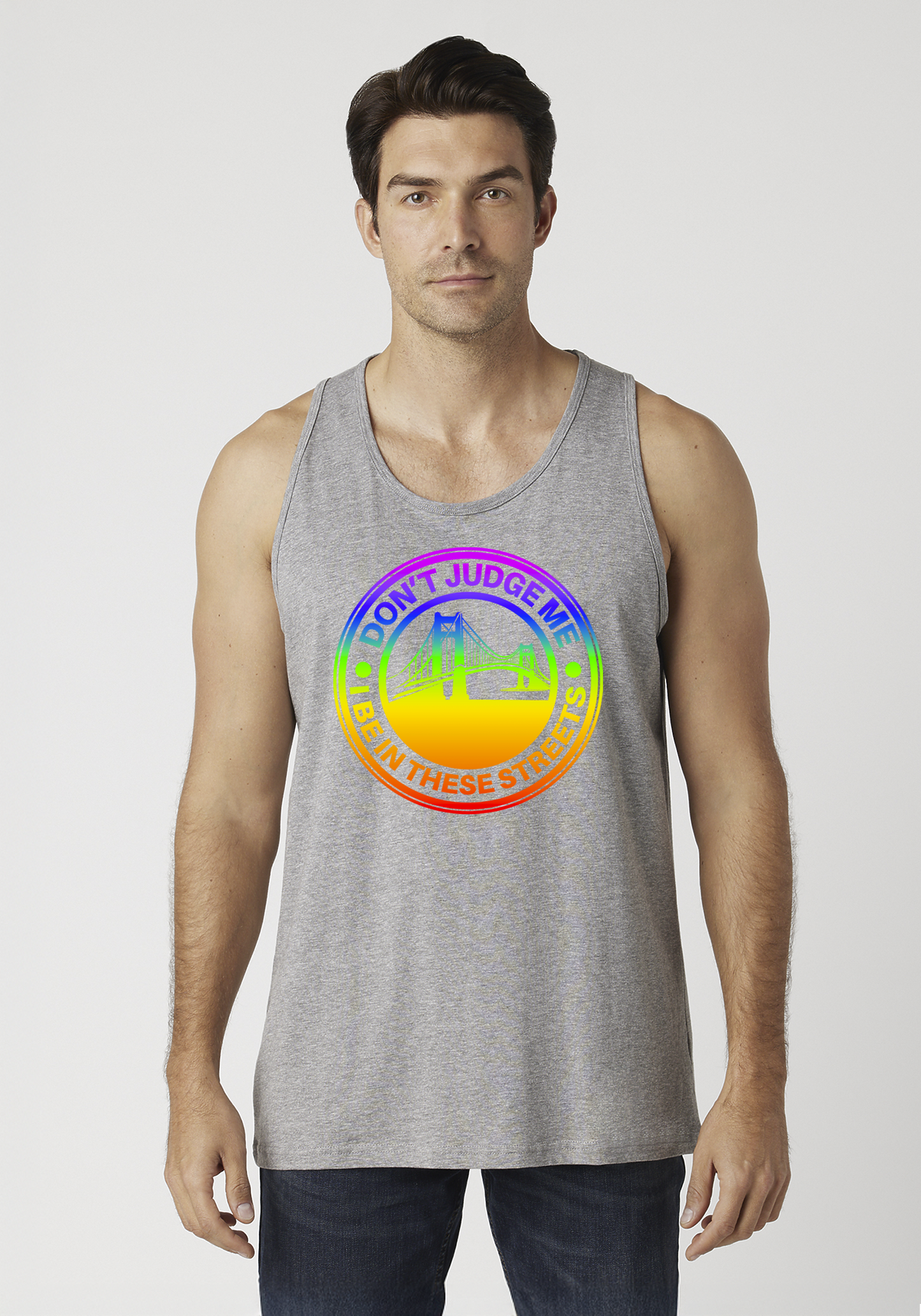 Heather Gray Men's Tank Top - The Bay