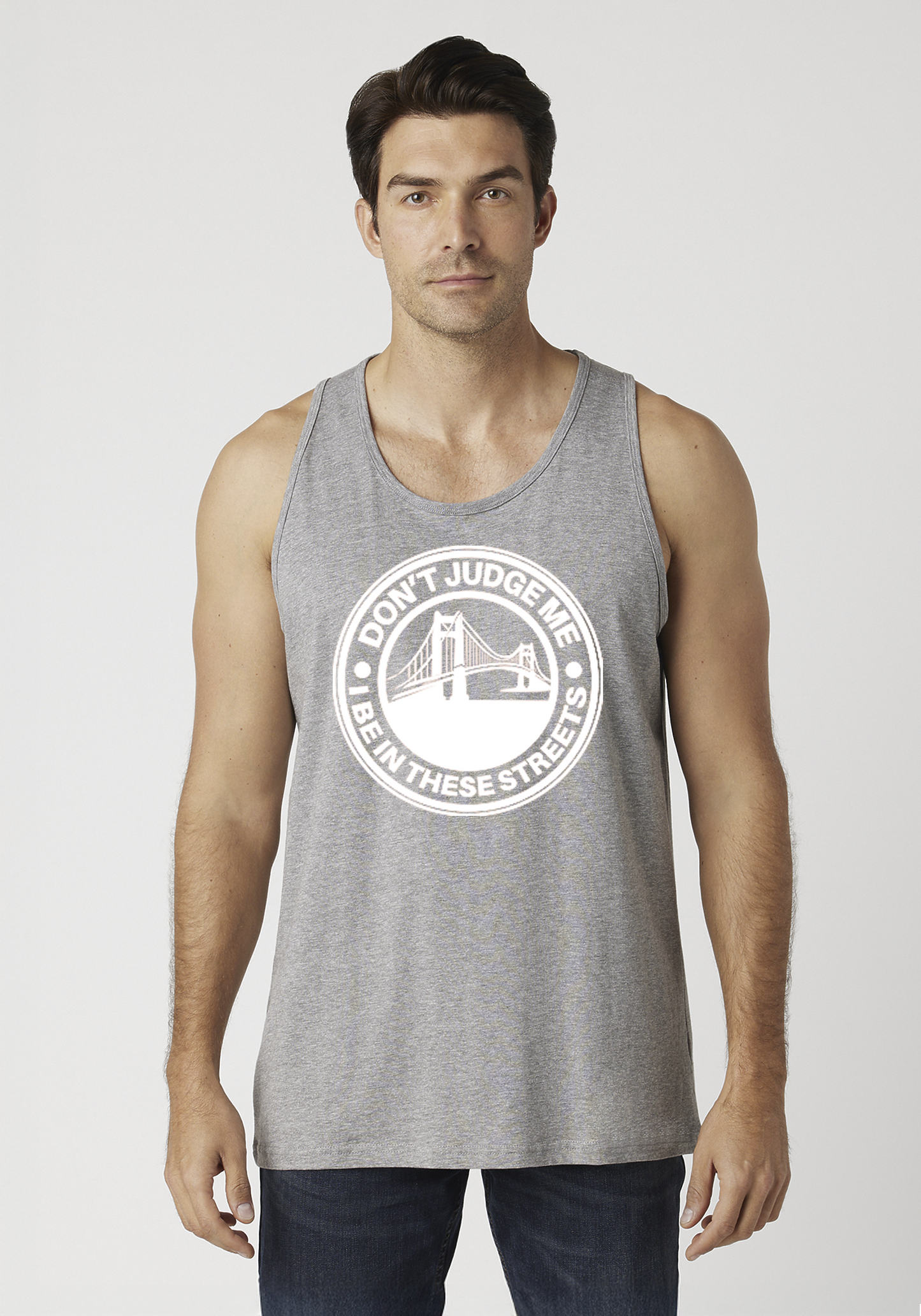 Heather Gray Men's Tank Top - The Bay