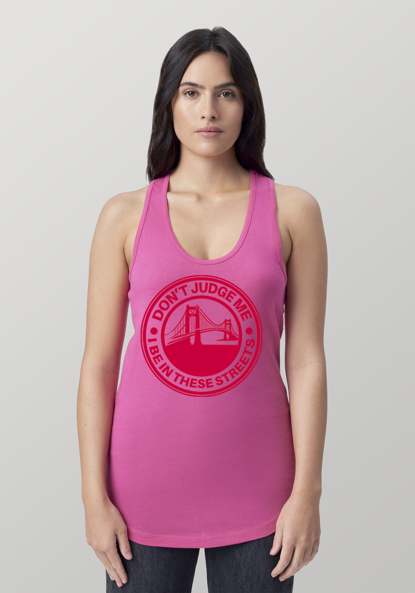 Hot PInk Women's Racerback Tank - The Bay