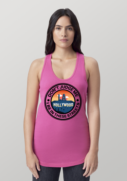 Hot PInk Women's Racerback Tank - Hollywood