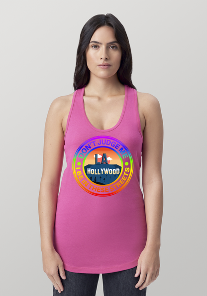 Hot PInk Women's Racerback Tank - Hollywood