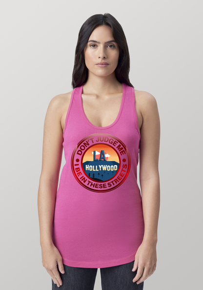 Hot PInk Women's Racerback Tank - Hollywood