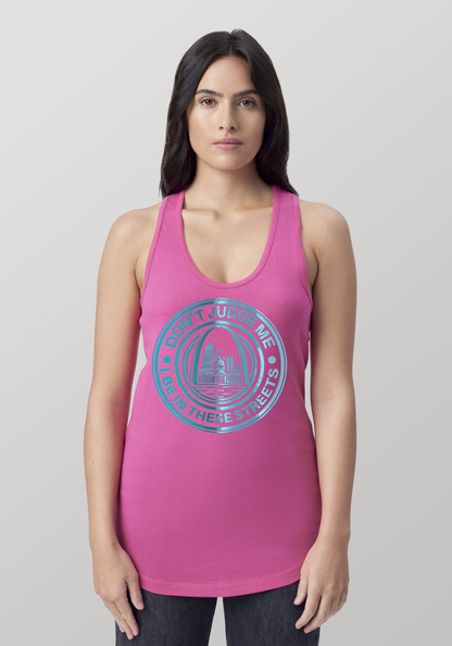 Hot PInk Women's Racerback Tank - The Lou