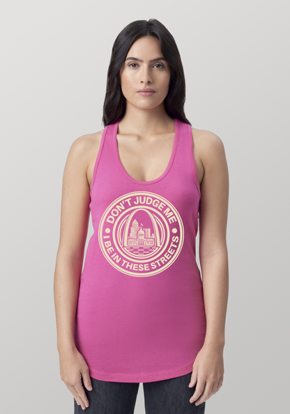 Hot PInk Women's Racerback Tank - The Lou