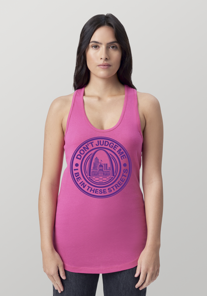 Hot PInk Women's Racerback Tank - The Lou